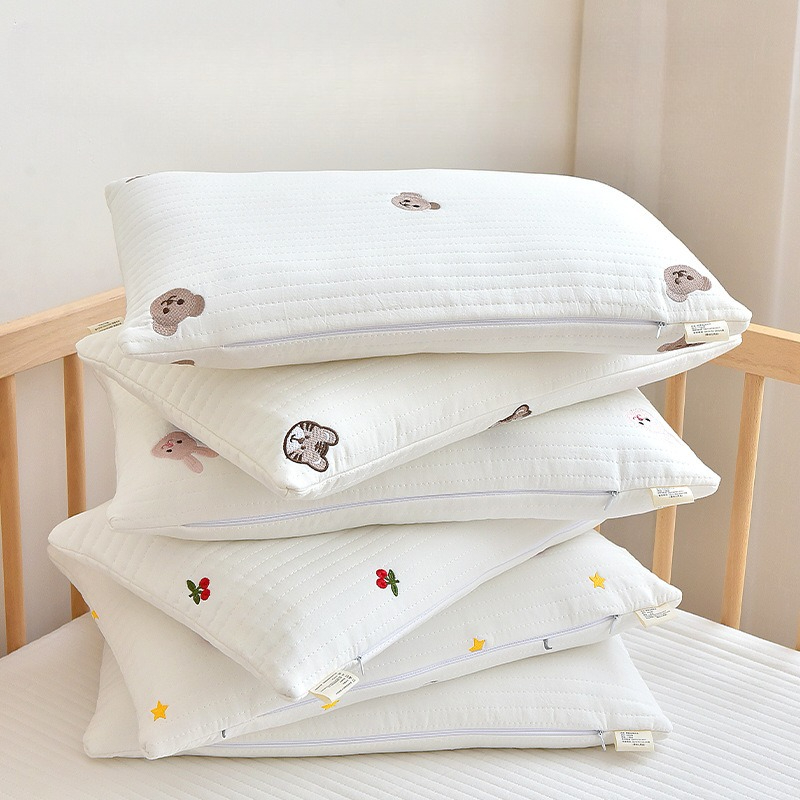 Soft Baby Toddler Pillow 100%  – Embroidery Quilt Cover recenzja i cena