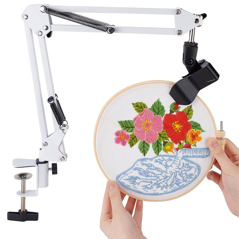White Embroidery Stand Kit 8Mm – Embroidery Hoop Stand recenzja i cena
