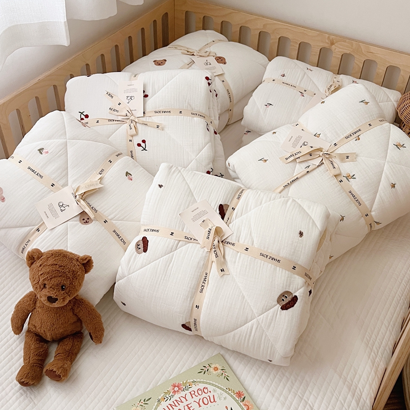 Baby Winter Quilt Kids Cotton  – Embroidery Quilt Cover recenzja i cena