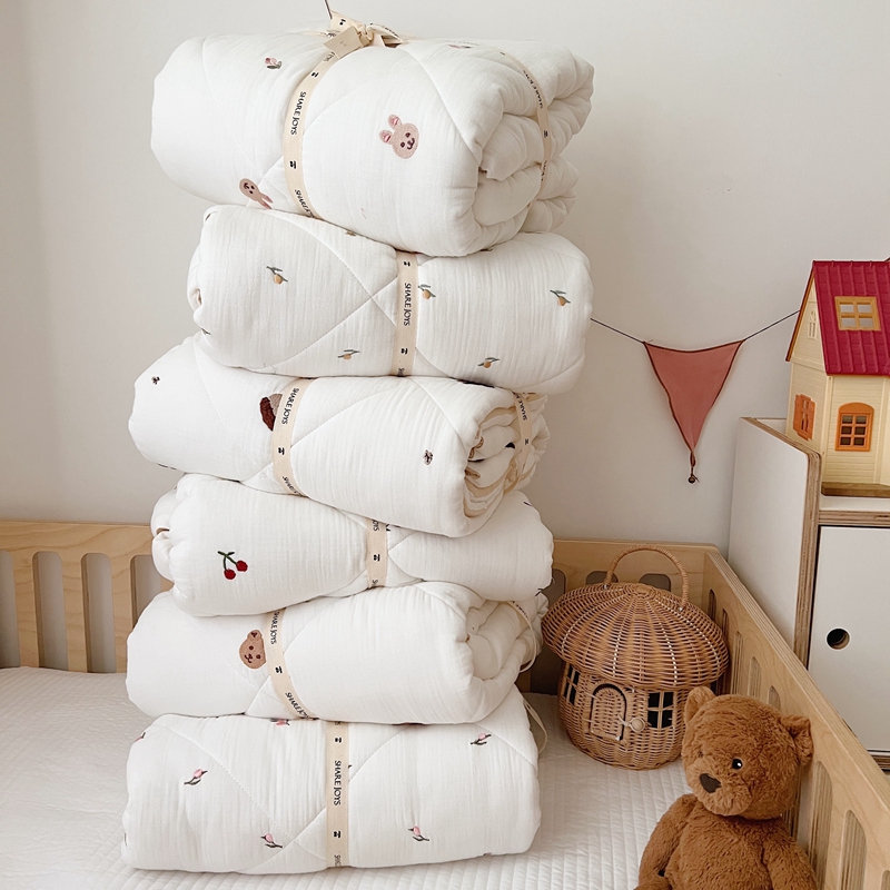 Baby Winter Quilt Kids Cotton  – Embroidery Quilt Cover recenzja i cena