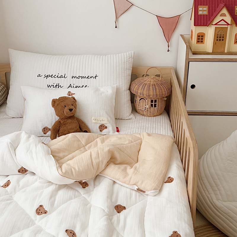 Baby Winter Quilt Kids Cotton  – Embroidery Quilt Cover recenzja i cena