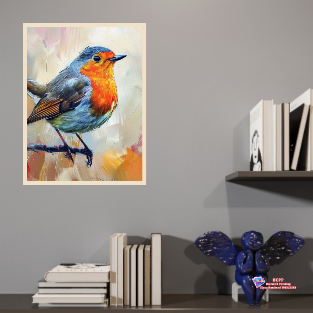 unframe Robin Bird Cute Robin  – Embroidery Kit Set recenzja i cena