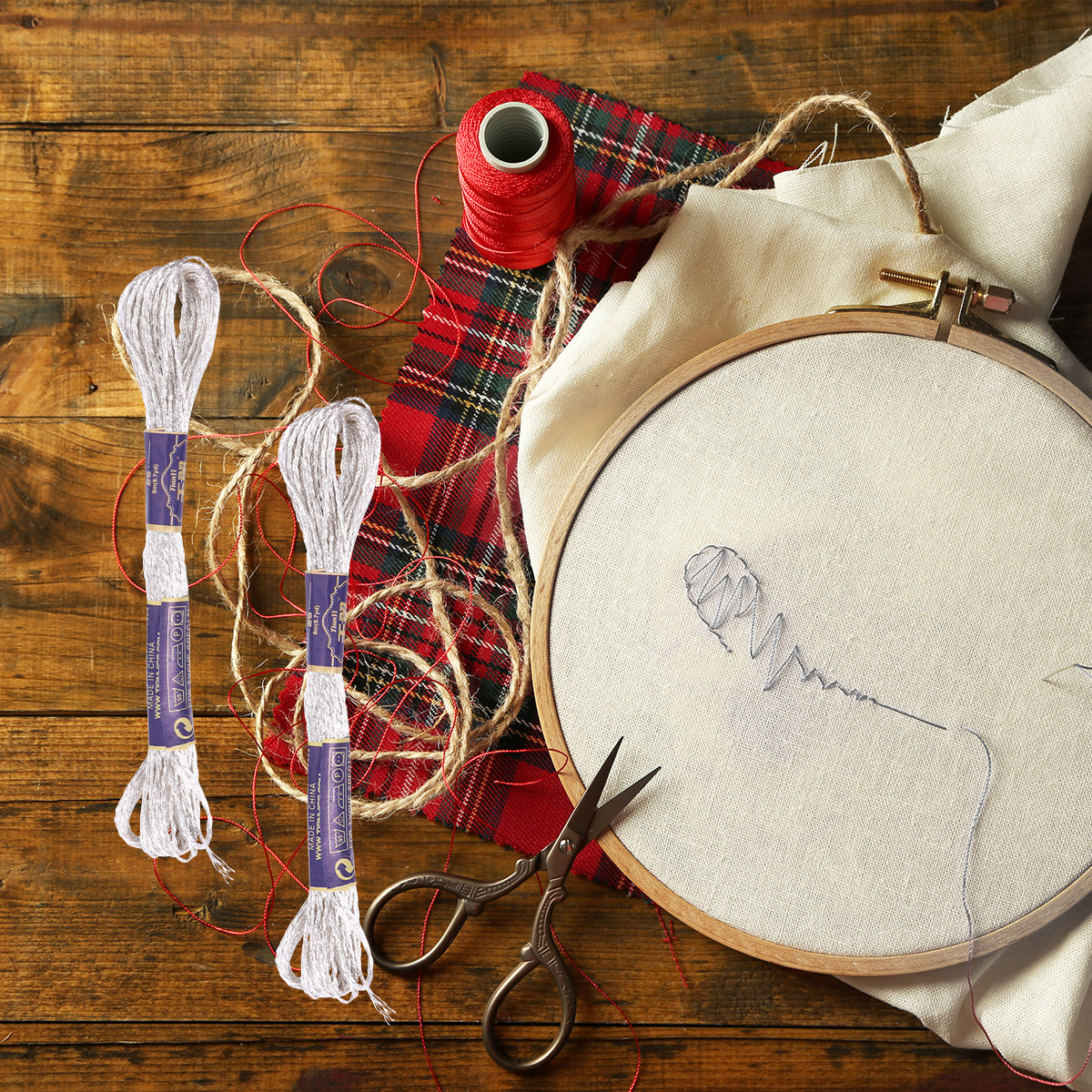 12Pcs Metallic Sewing Thread S – Embroidery Kit Set recenzja i cena