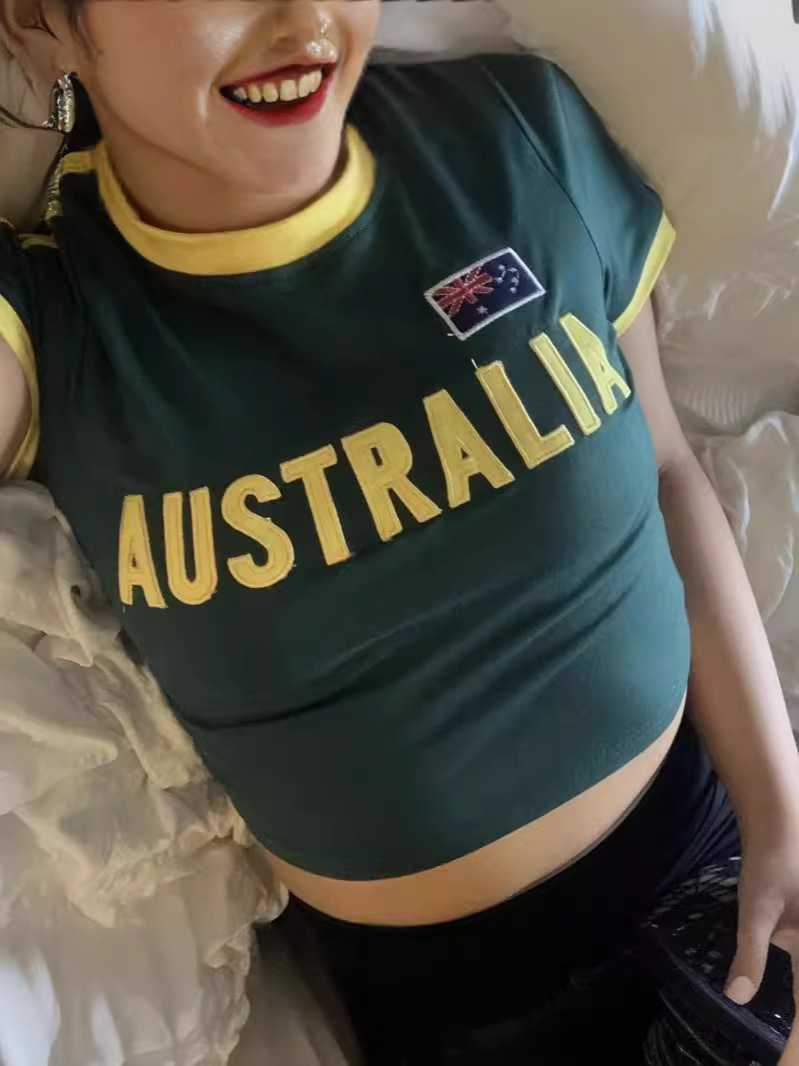 Y2k Aesthetic Women Australia  – Embroidery Australia recenzja i cena