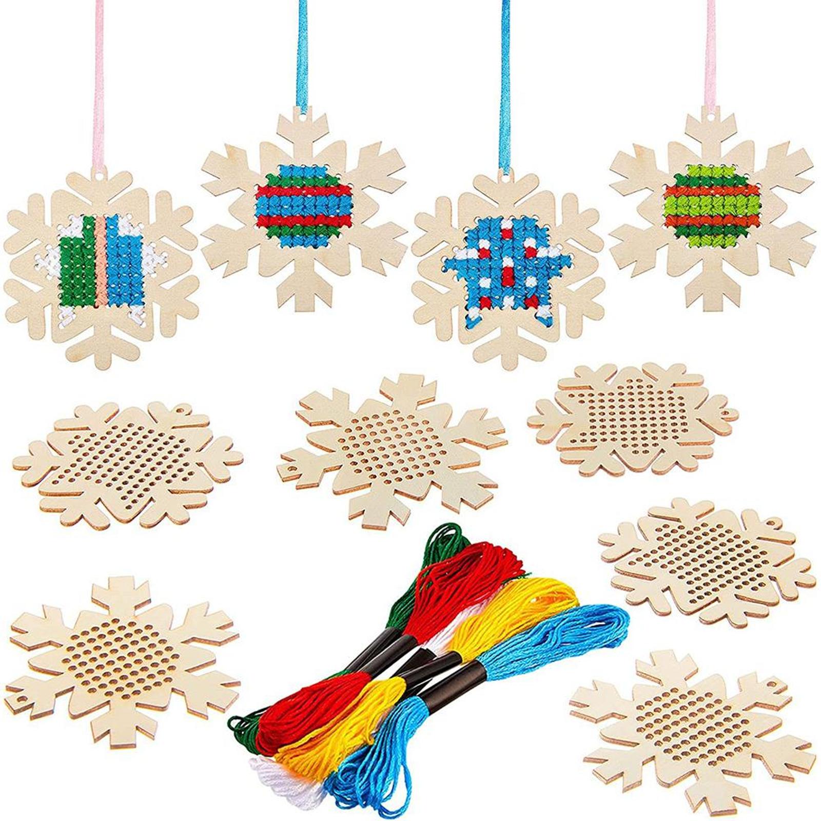 Cross Stitch Hanging Pendant E – Embroidery Xmas Tree recenzja i cena