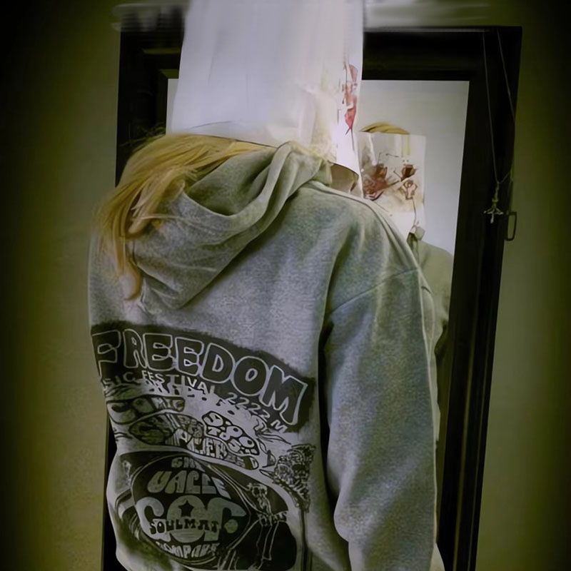 Zipped Hoodie Cry of Fear Simo – Embroidery Zip Up Hoodie recenzja i cena