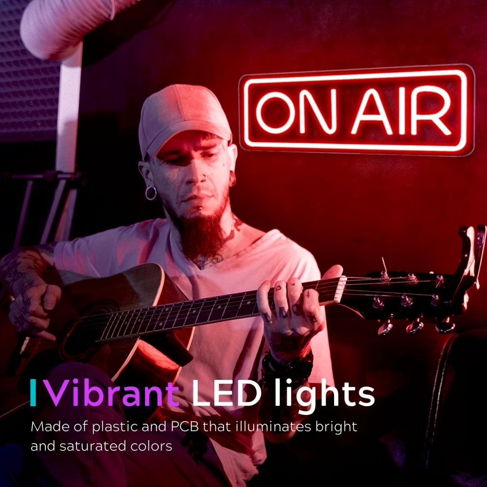 ON AIR Neon Signs - LED Live O – Embroidery Studio recenzja i cena