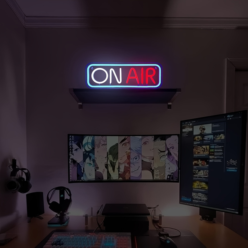 ON AIR Neon Signs - LED Live O – Embroidery Studio recenzja i cena