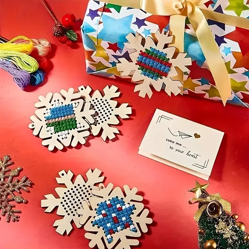 12Set Cross Stitch Hanging Pen – Embroidery Xmas Tree recenzja i cena