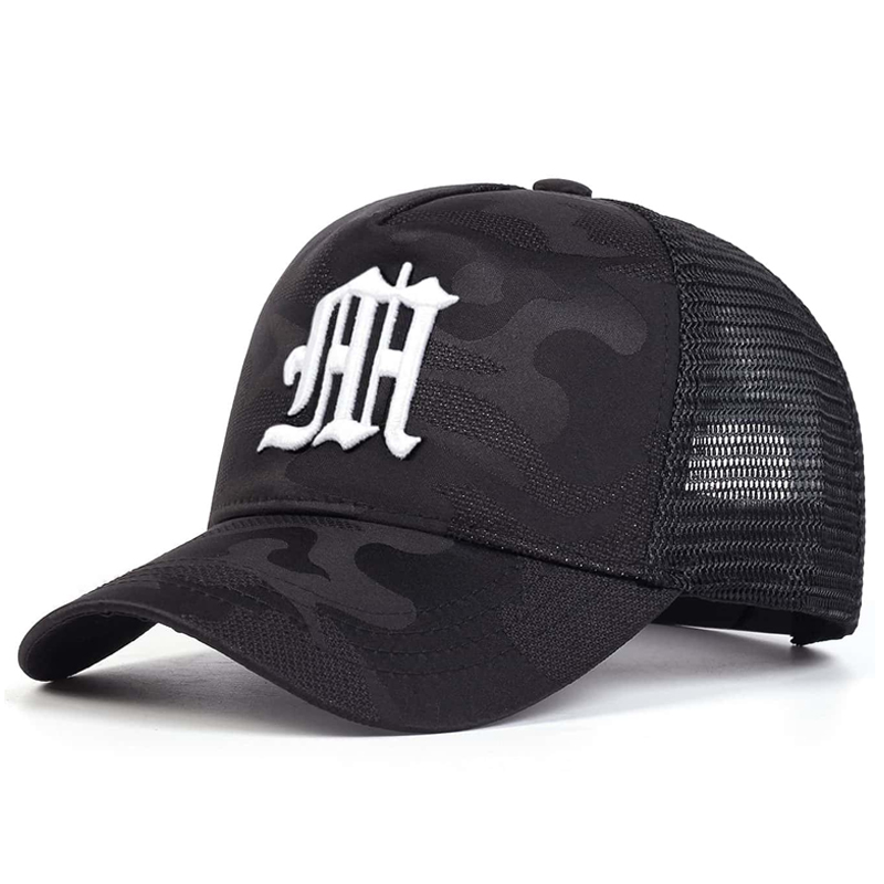 Fashion M Letter Camouflage Em – Embroidery Letter M recenzja i cena