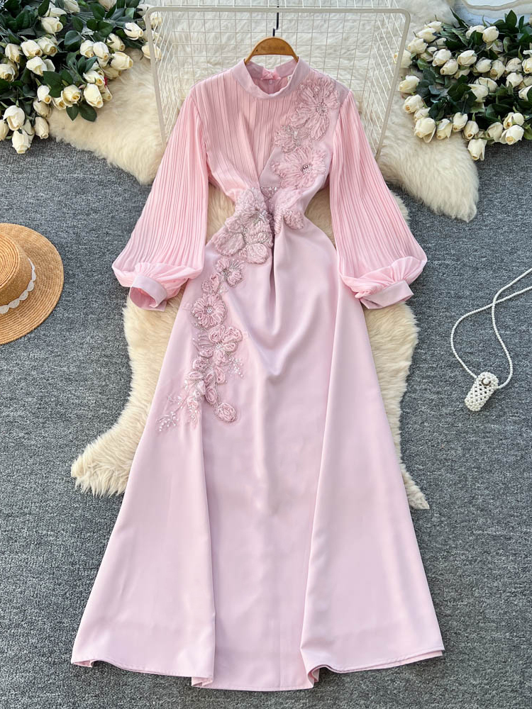 Elegant Long Sleeve Embroidere – Embroidery Hoop Stand recenzja i cena