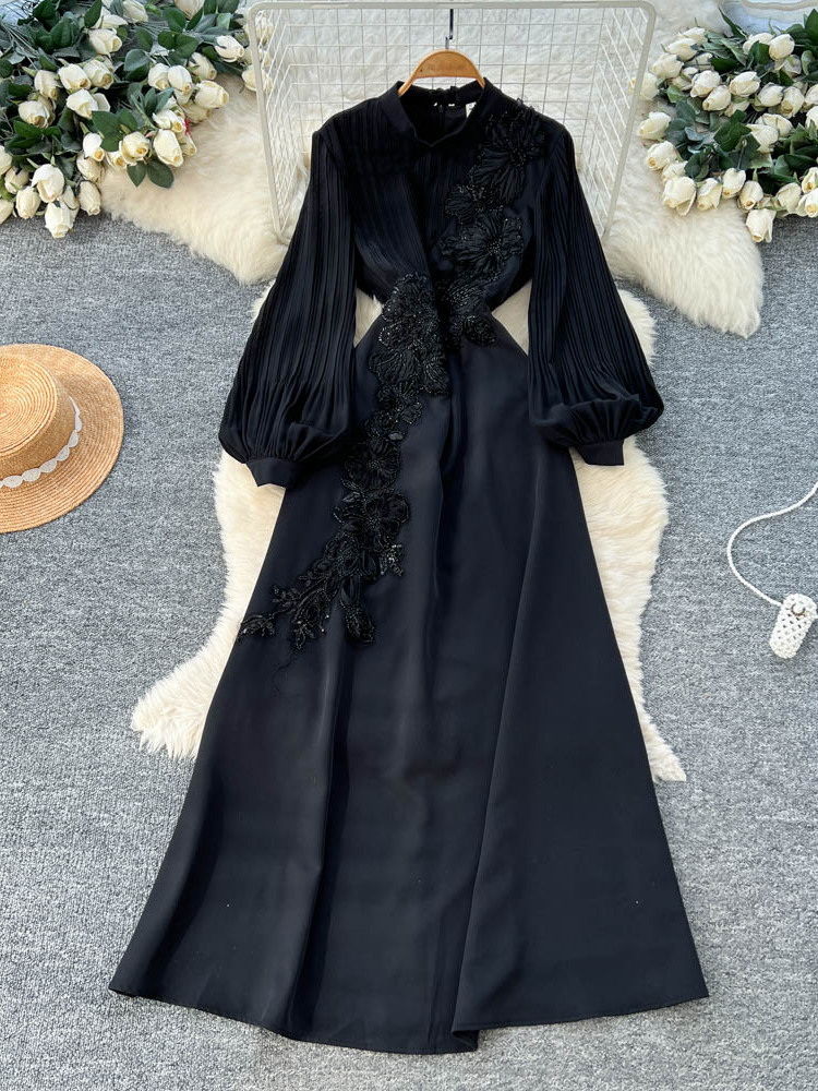 Elegant Long Sleeve Embroidere – Embroidery Hoop Stand recenzja i cena