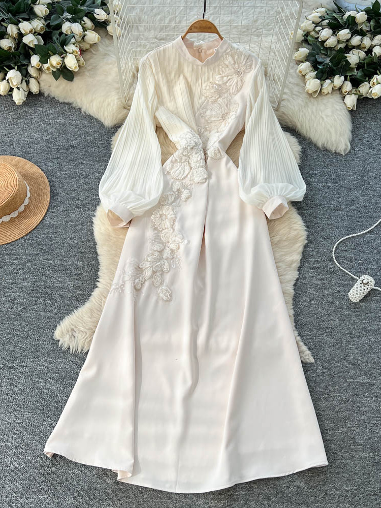 Elegant Long Sleeve Embroidere – Embroidery Hoop Stand recenzja i cena