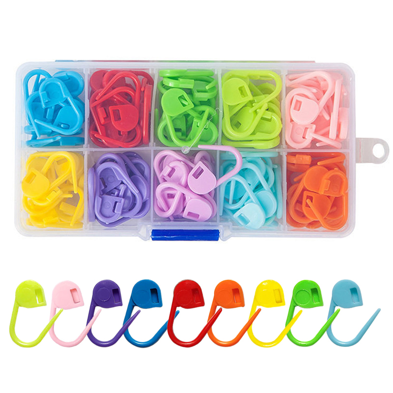 100pcs Colored Small Clip Sewi – Embroidery Needles recenzja i cena