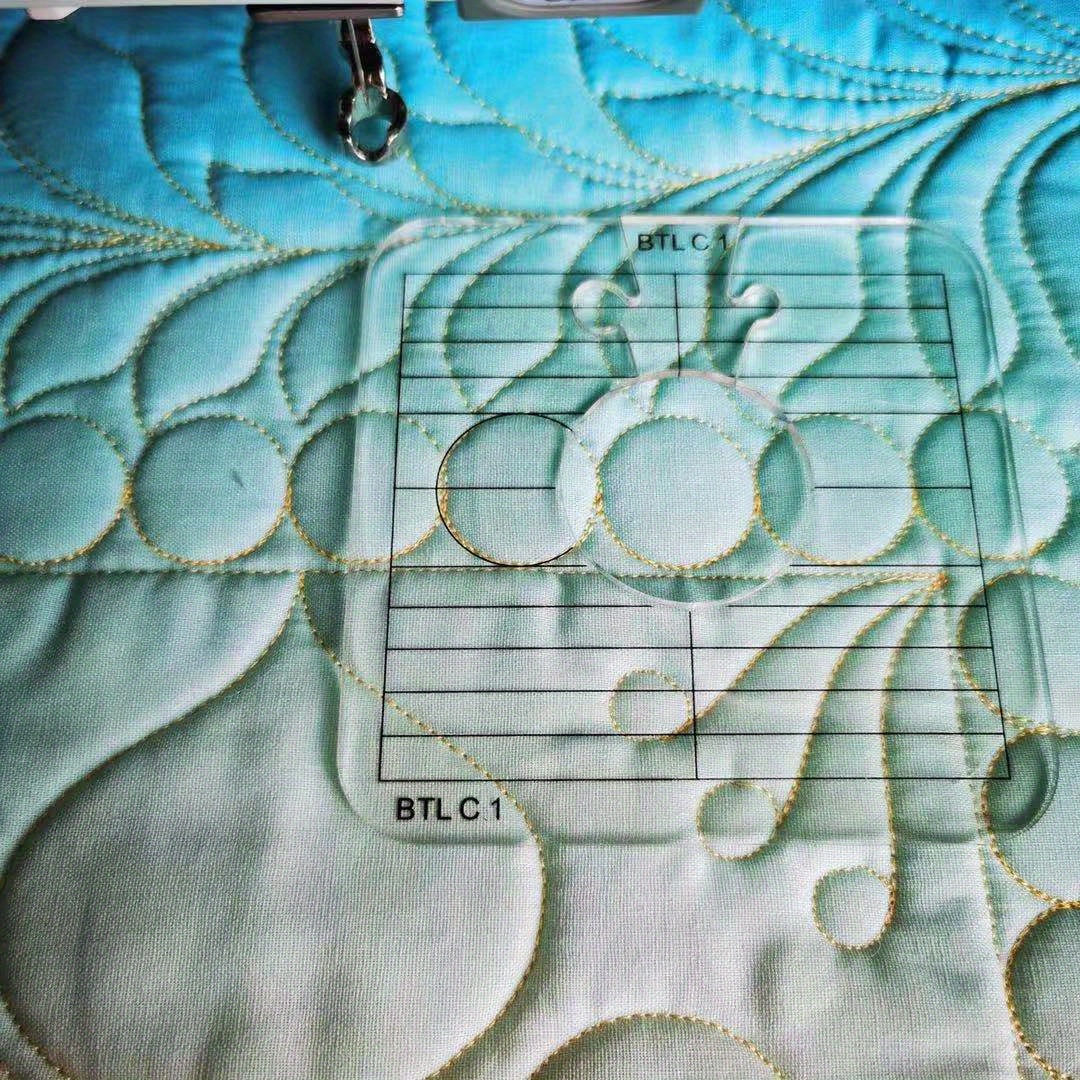 5Pcs Quilting Templates for Lo – Embroidery Zig Zag Stitch recenzja i cena