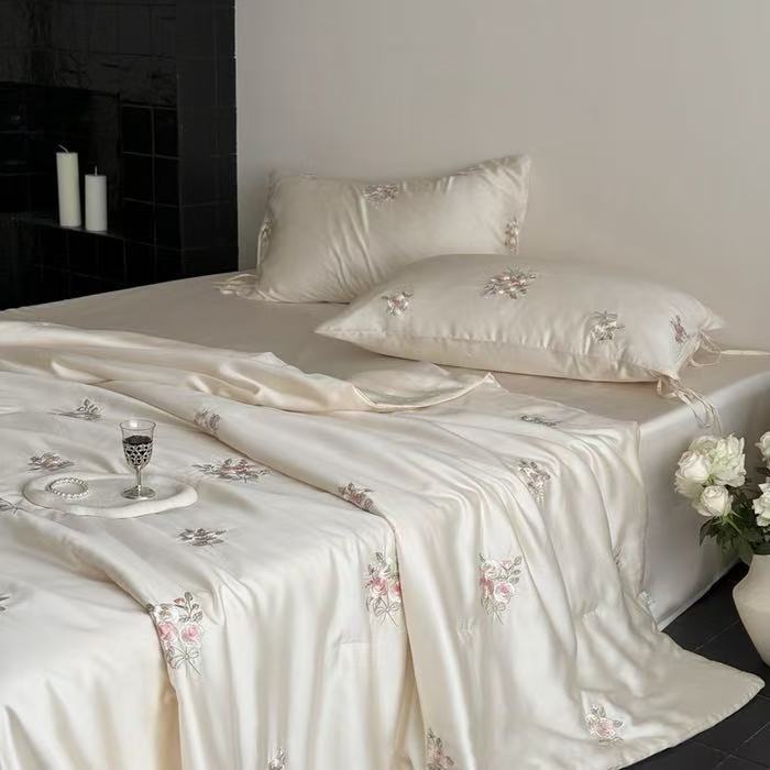 Luxury France Style Lyocell Fi – Embroidery Quilt Cover recenzja i cena