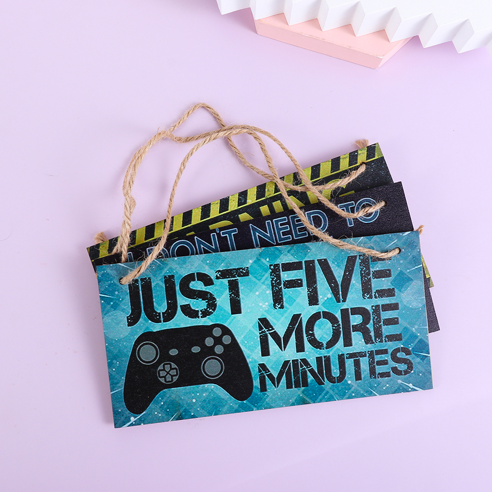 1PC Gaming Room Sign Wood Plaq – Embroidery Studio recenzja i cena