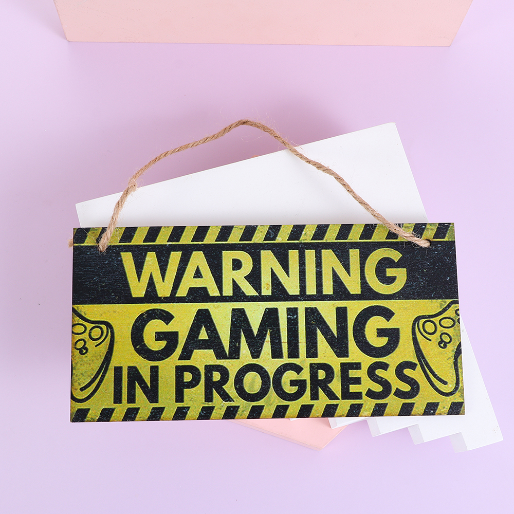 1PC Gaming Room Sign Wood Plaq – Embroidery Studio recenzja i cena