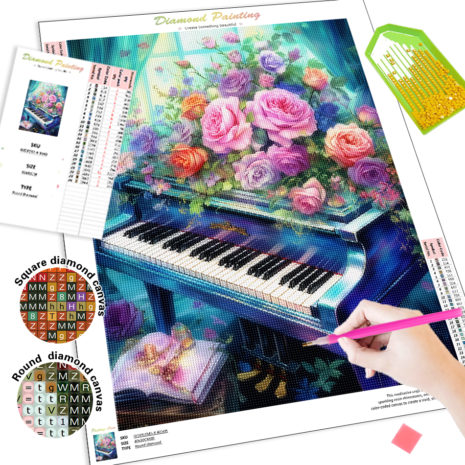 1pc frameless  Diamond Paintin – Embroidery Kit Set recenzja i cena