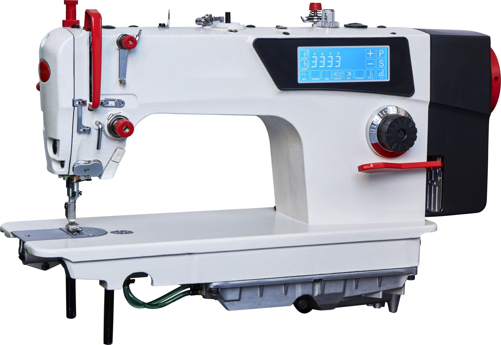 Lock Stitch M6 Sewing Machine  – Embroidery Zig Zag Stitch recenzja i cena