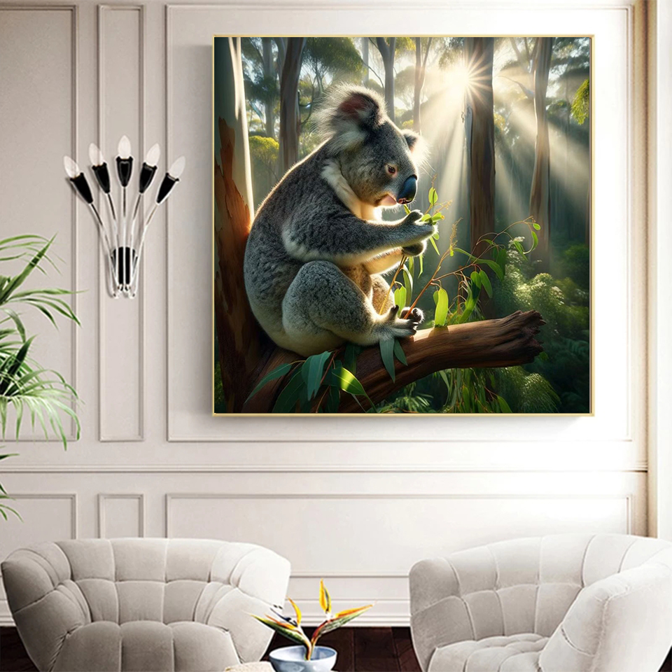 Diamond Painting Sloth Koala A – Embroidery Australia recenzja i cena