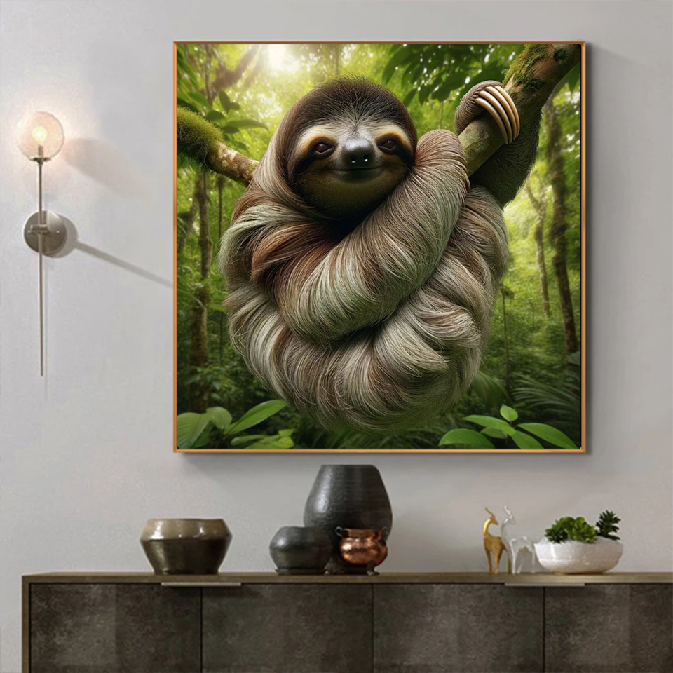 Diamond Painting Sloth Koala A – Embroidery Australia recenzja i cena