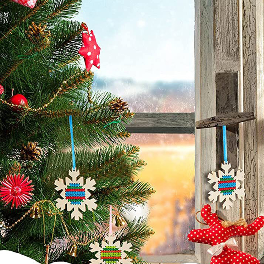 Cross Stitch Hanging Pendant G – Embroidery Xmas Tree recenzja i cena